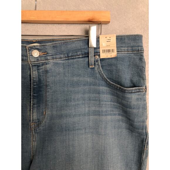 Levi’s 724 High Rise Jeans Women's Size 20W Slim Straight Medium Wash NEW - Picture 3 of 8